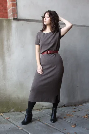 90s Merino T-Shirt Dress M/L