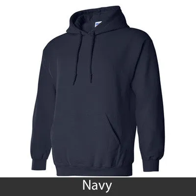 Alpha Gamma Delta Hooded Sweatshirt - Gildan 18500