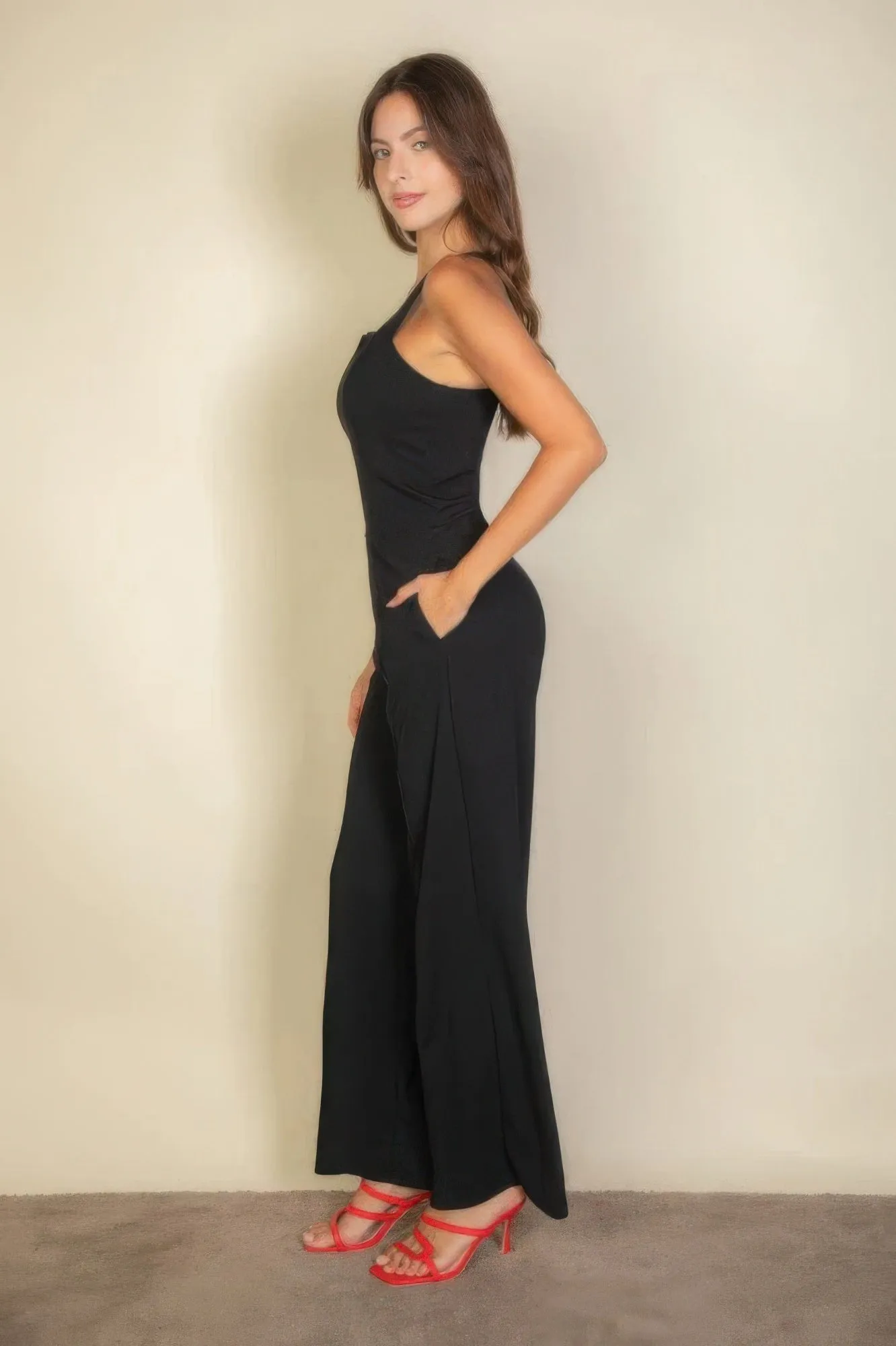 Back to Business Jumpsuit