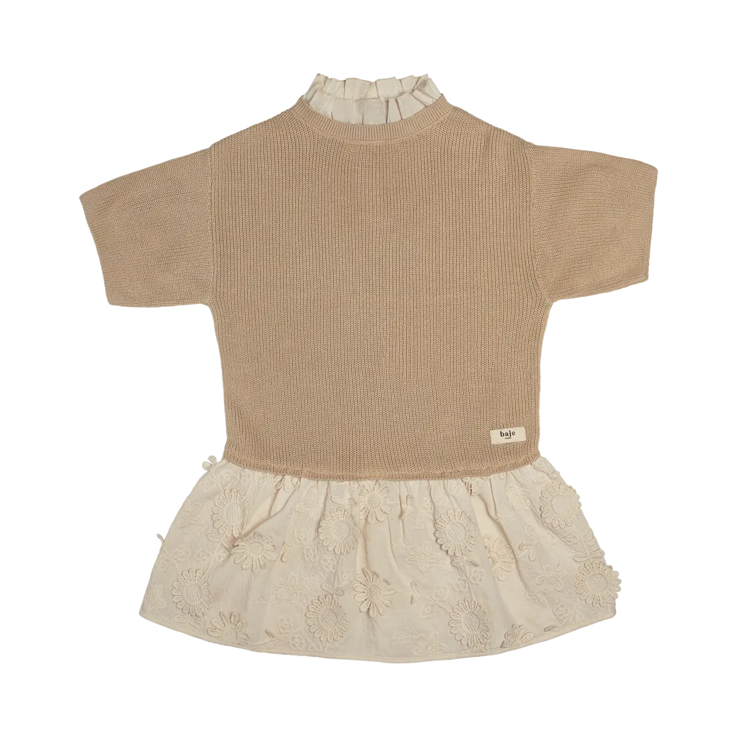 Baje Studio Mesi knit dress sand