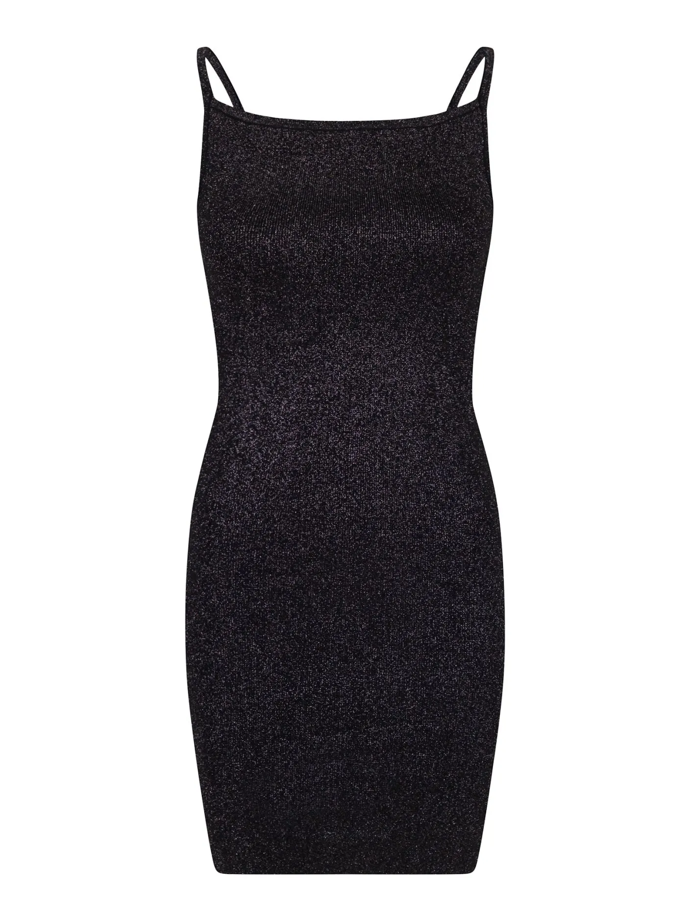Contima Glitter Knit Dress - Black