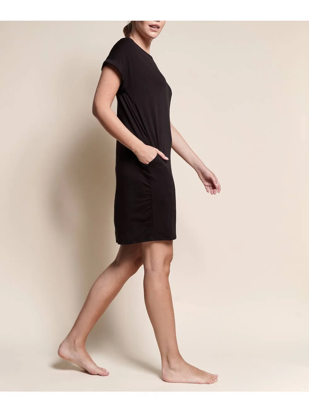 Crop Dress with Pockets