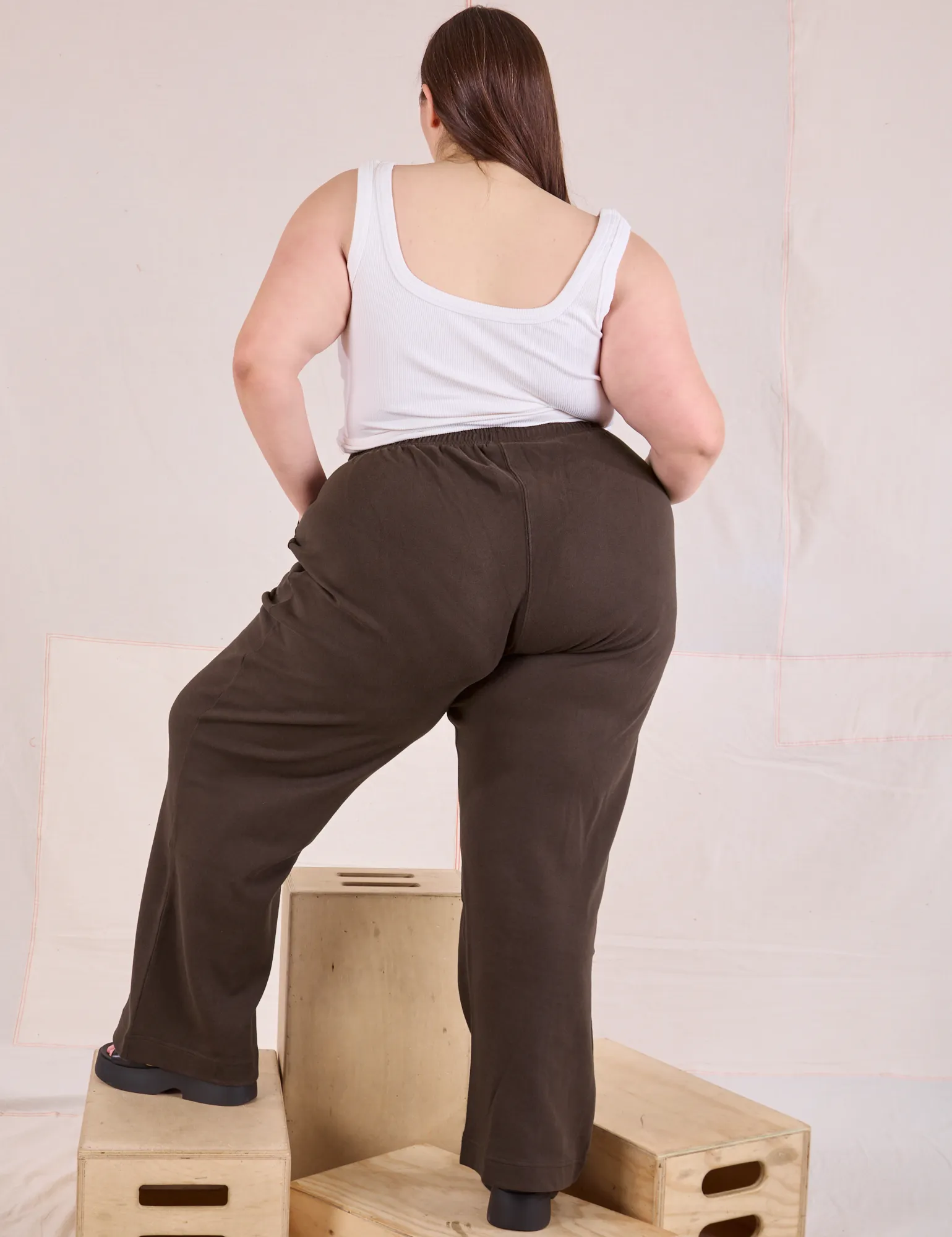 Easy Western Pants - Espresso Brown