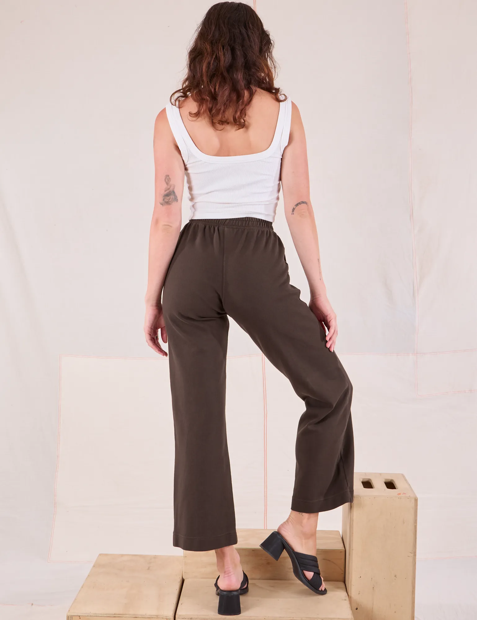Easy Western Pants - Espresso Brown