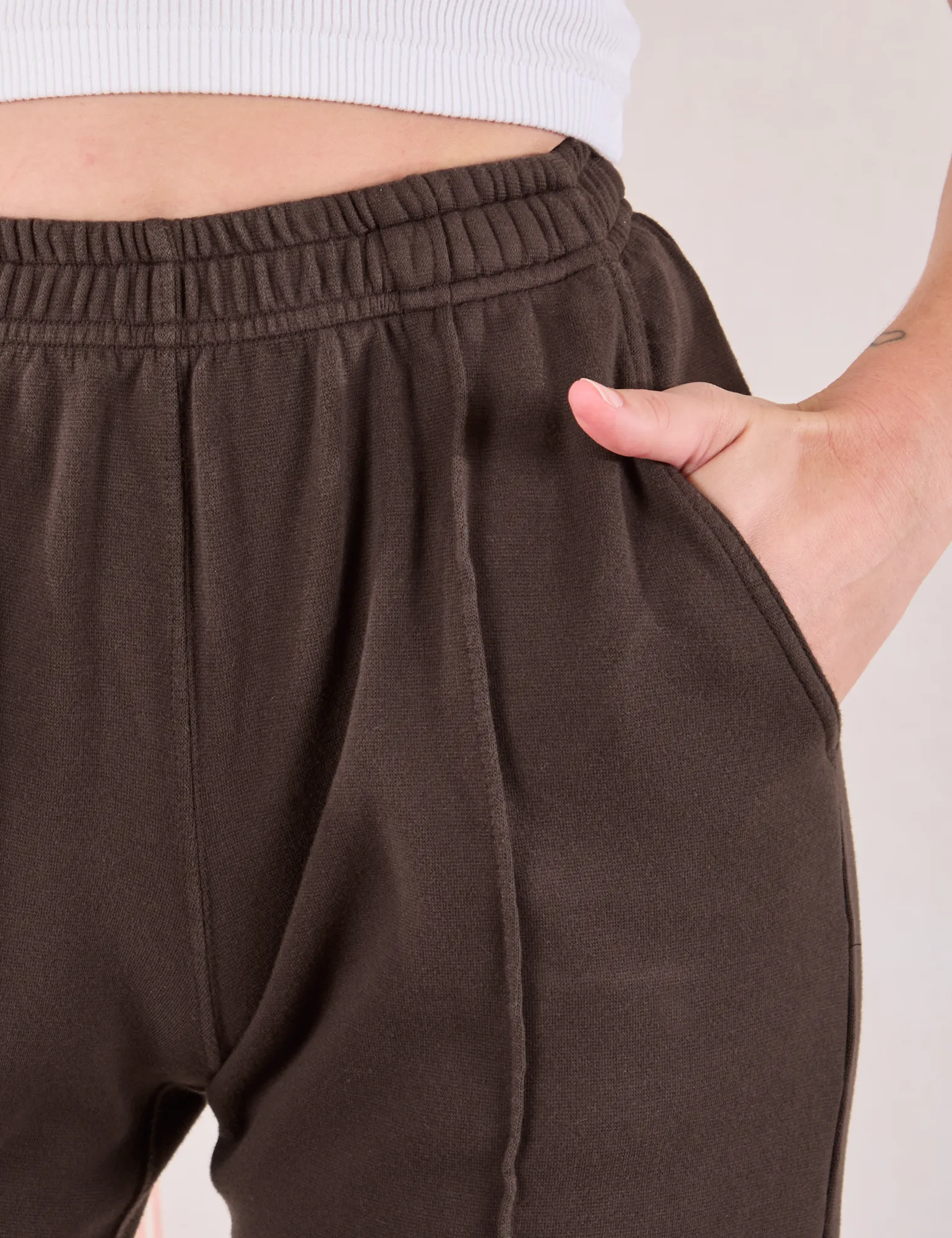 Easy Western Pants - Espresso Brown