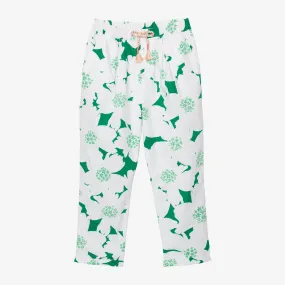 Girls' green pants