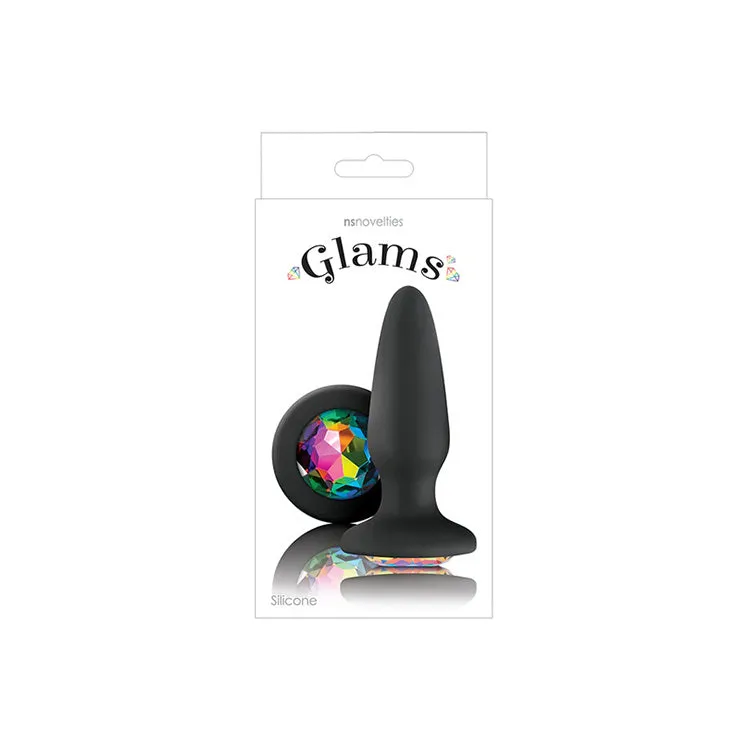 Glams Rainbow Gem Anal Plug