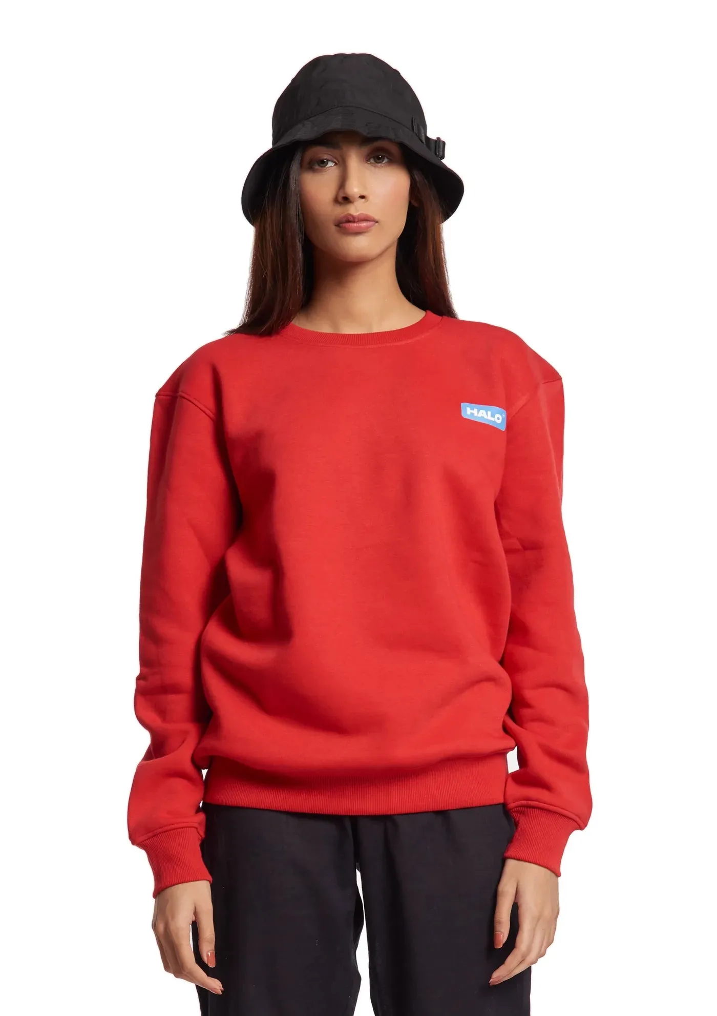 Halo Effect 'New Day New Pain' Red Sweatshirt