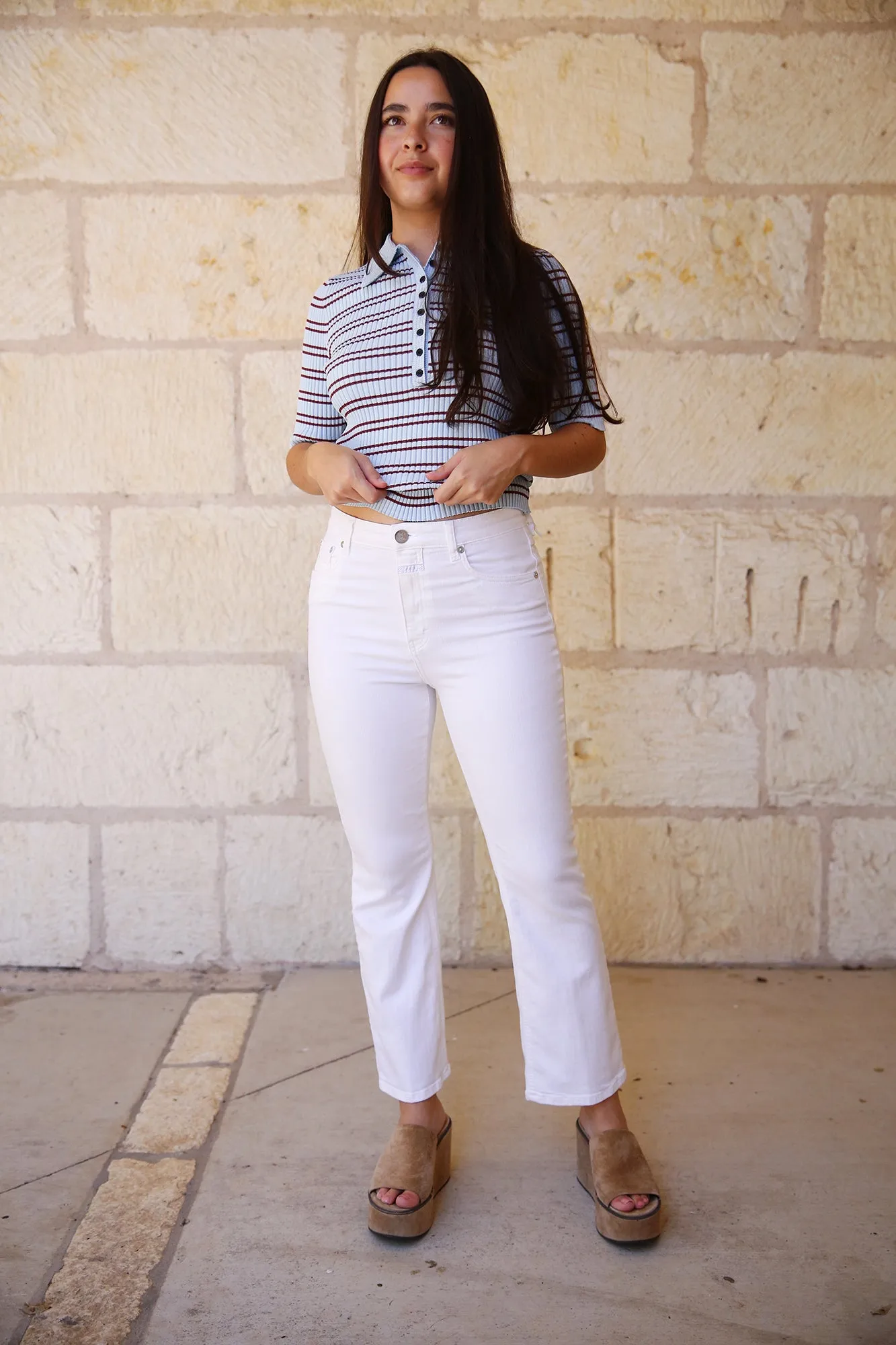 Hi-Sun Skinny Jeans White