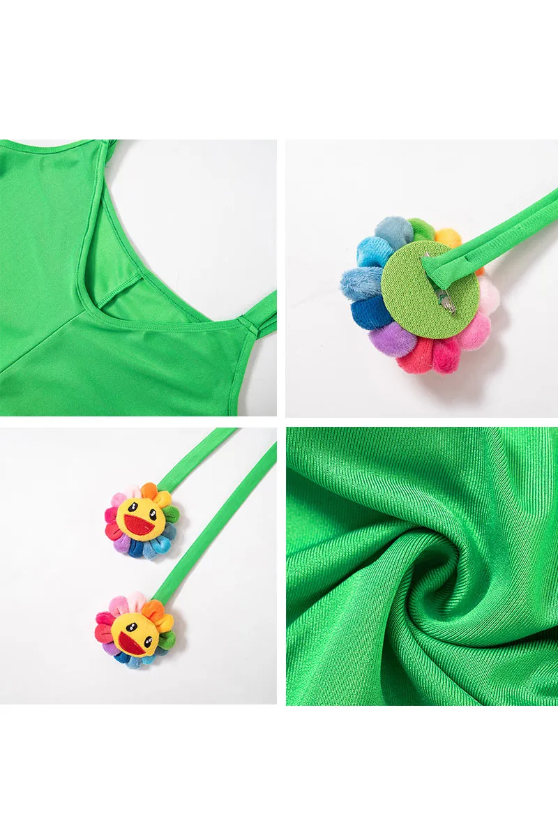 JD458 Cami Strap Shorts Rompers