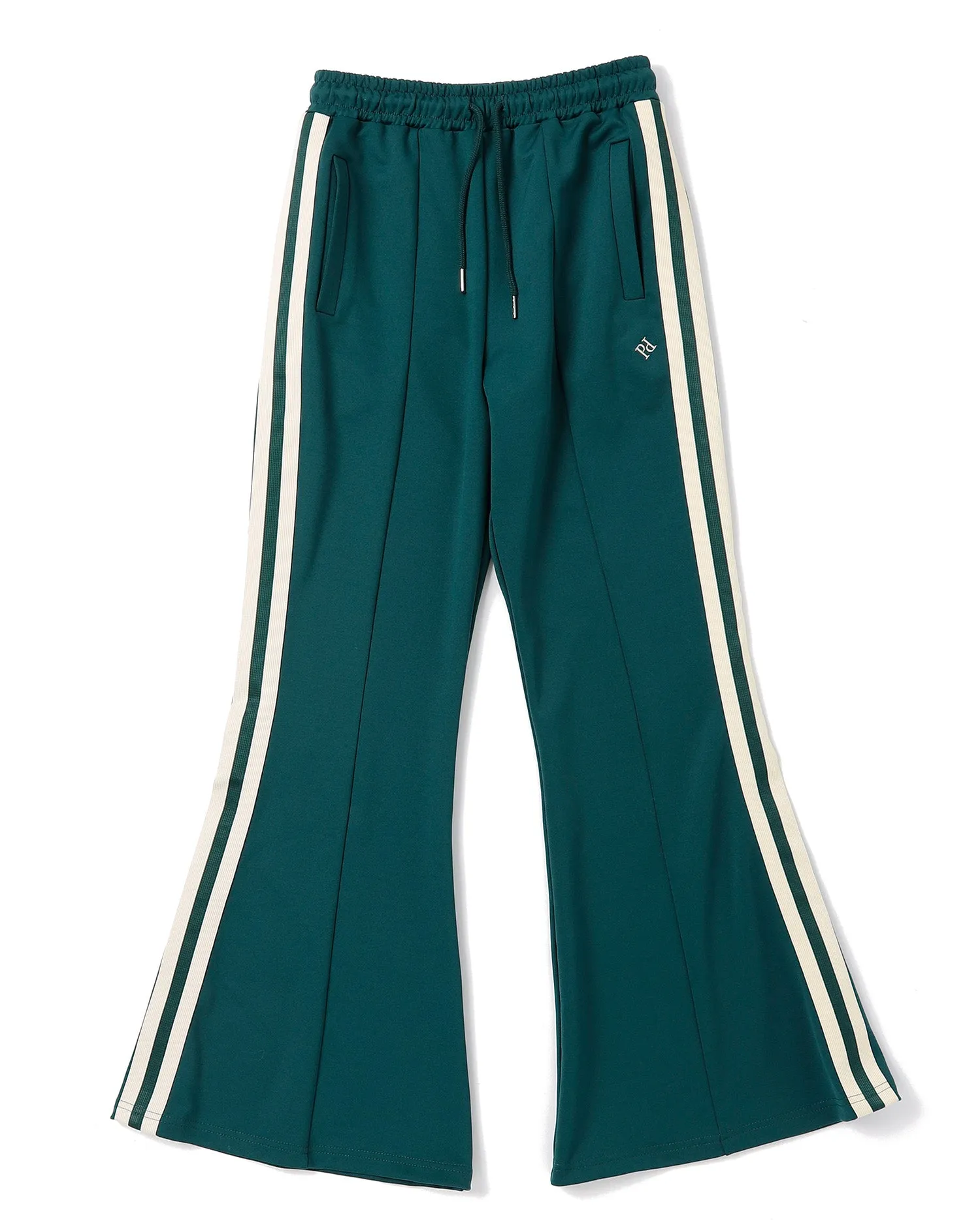 Jersey flare pants (Green)