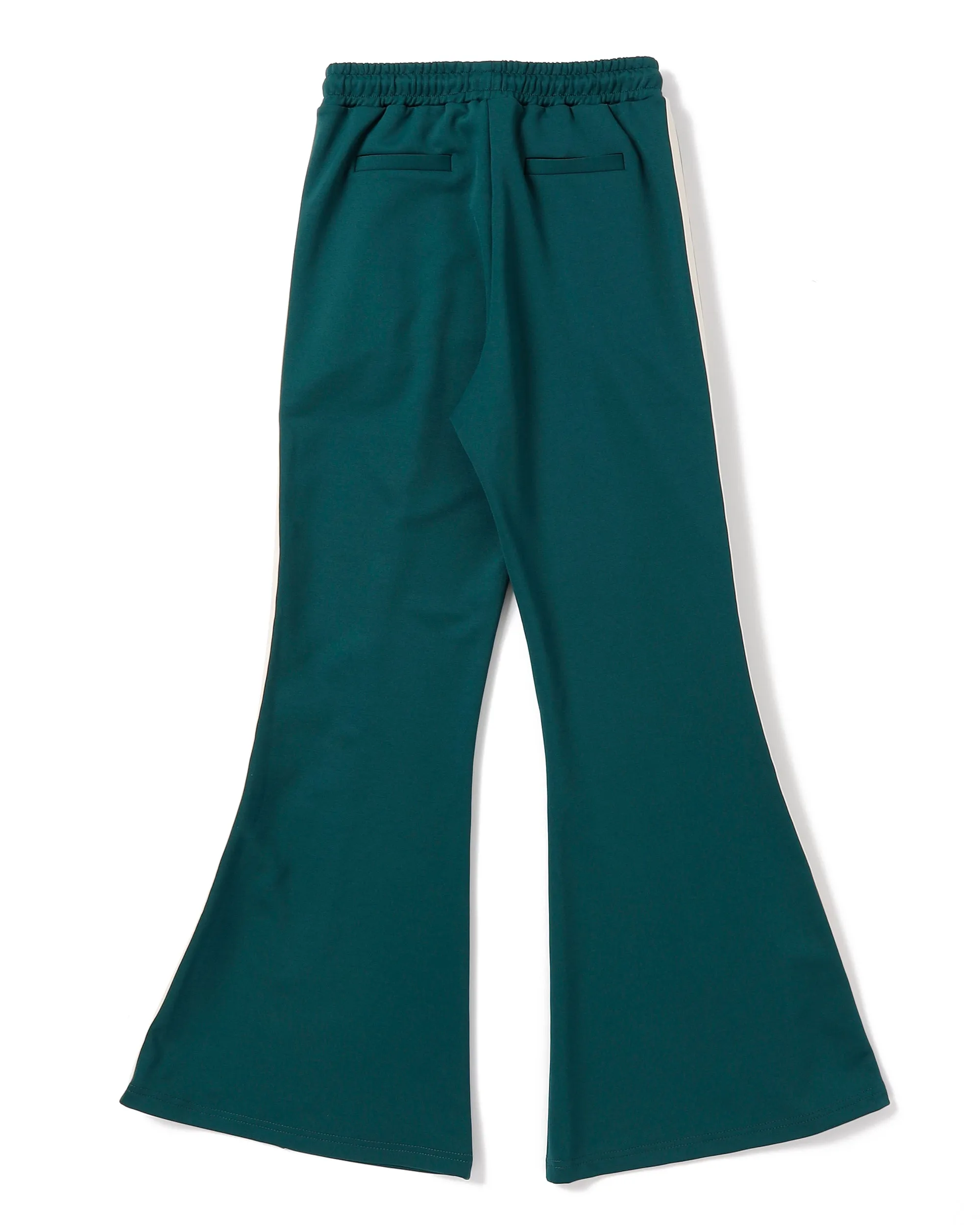 Jersey flare pants (Green)
