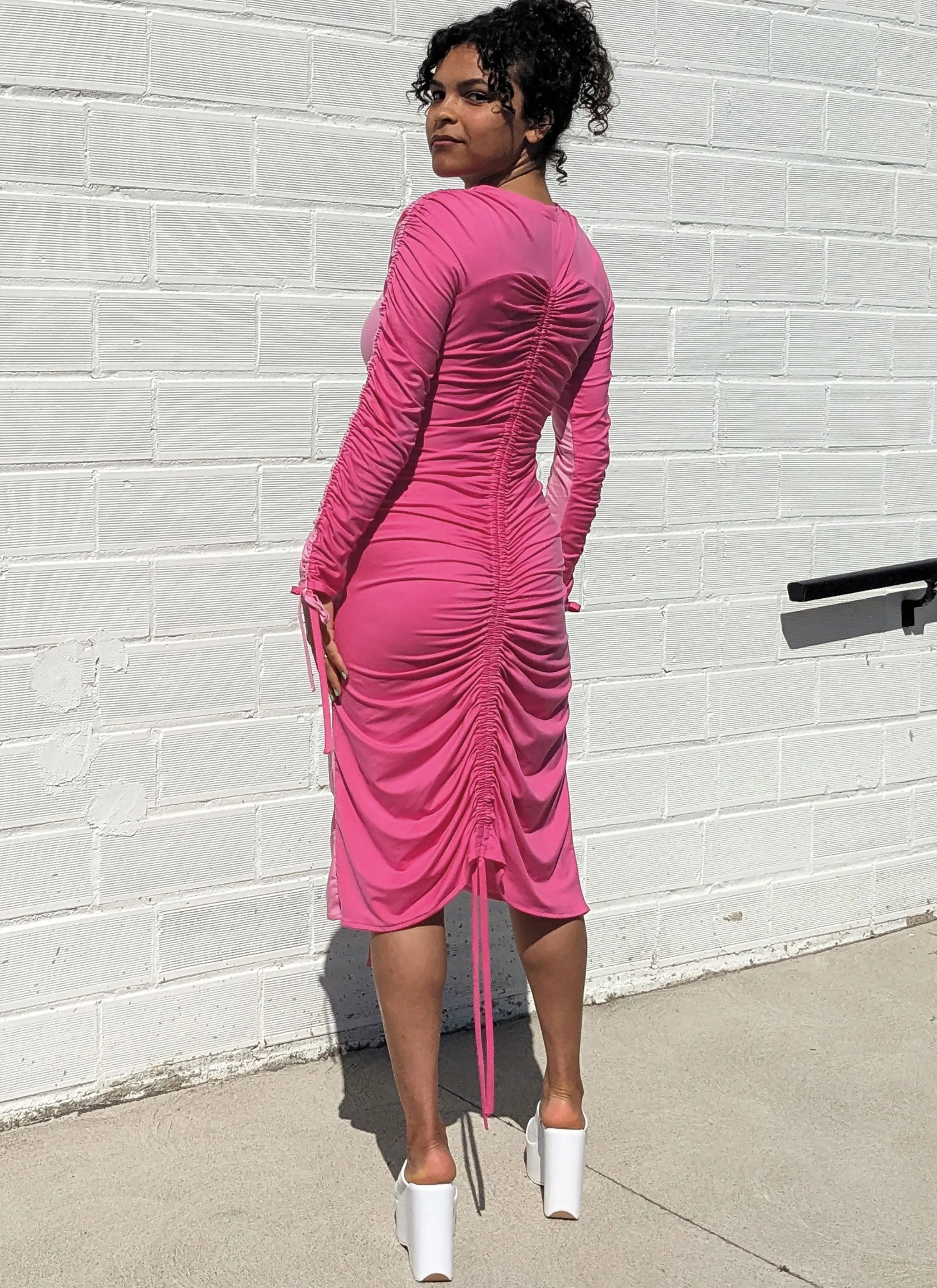 Know Me sewing pattern 2049 Reversible Knit Dress by Lydia Naomi
