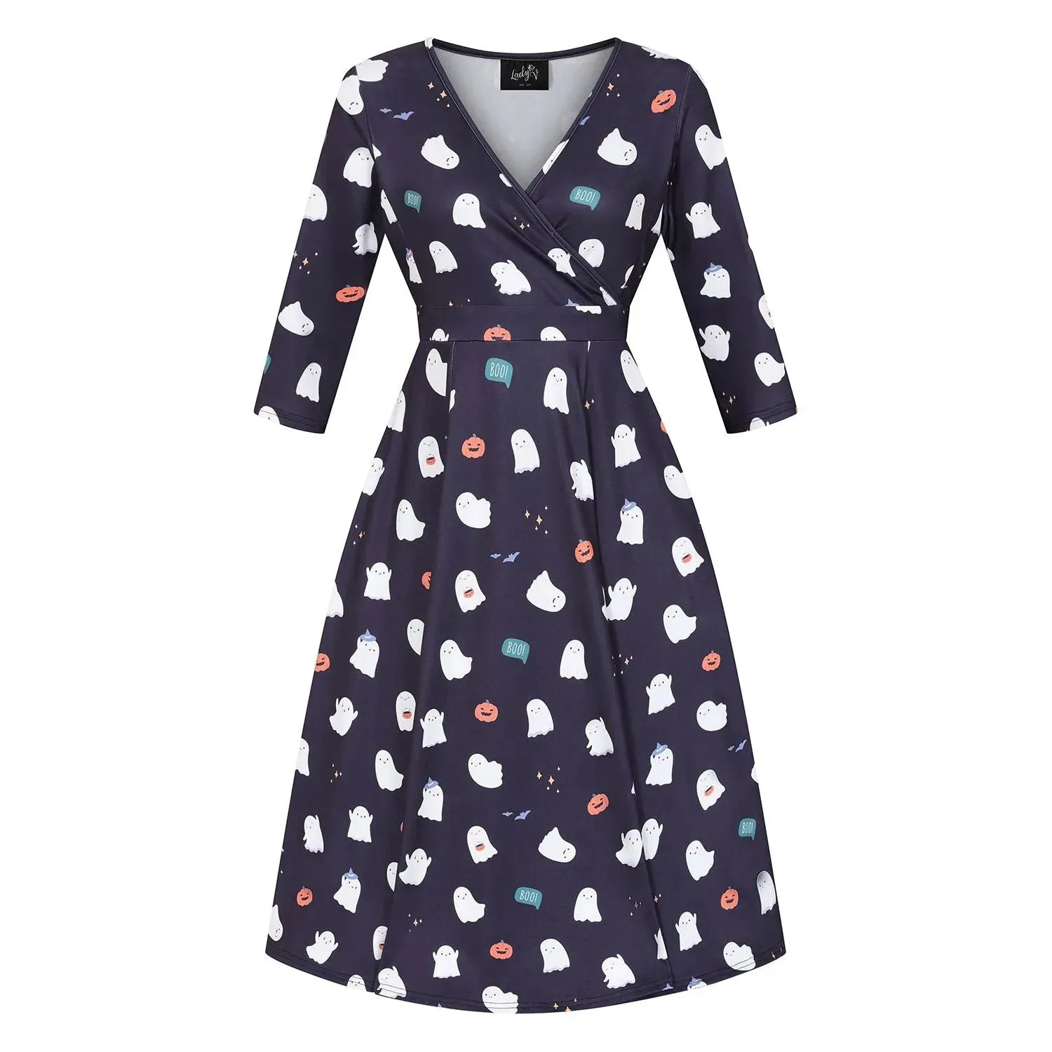 Lyra Dress - Cute Ghosts