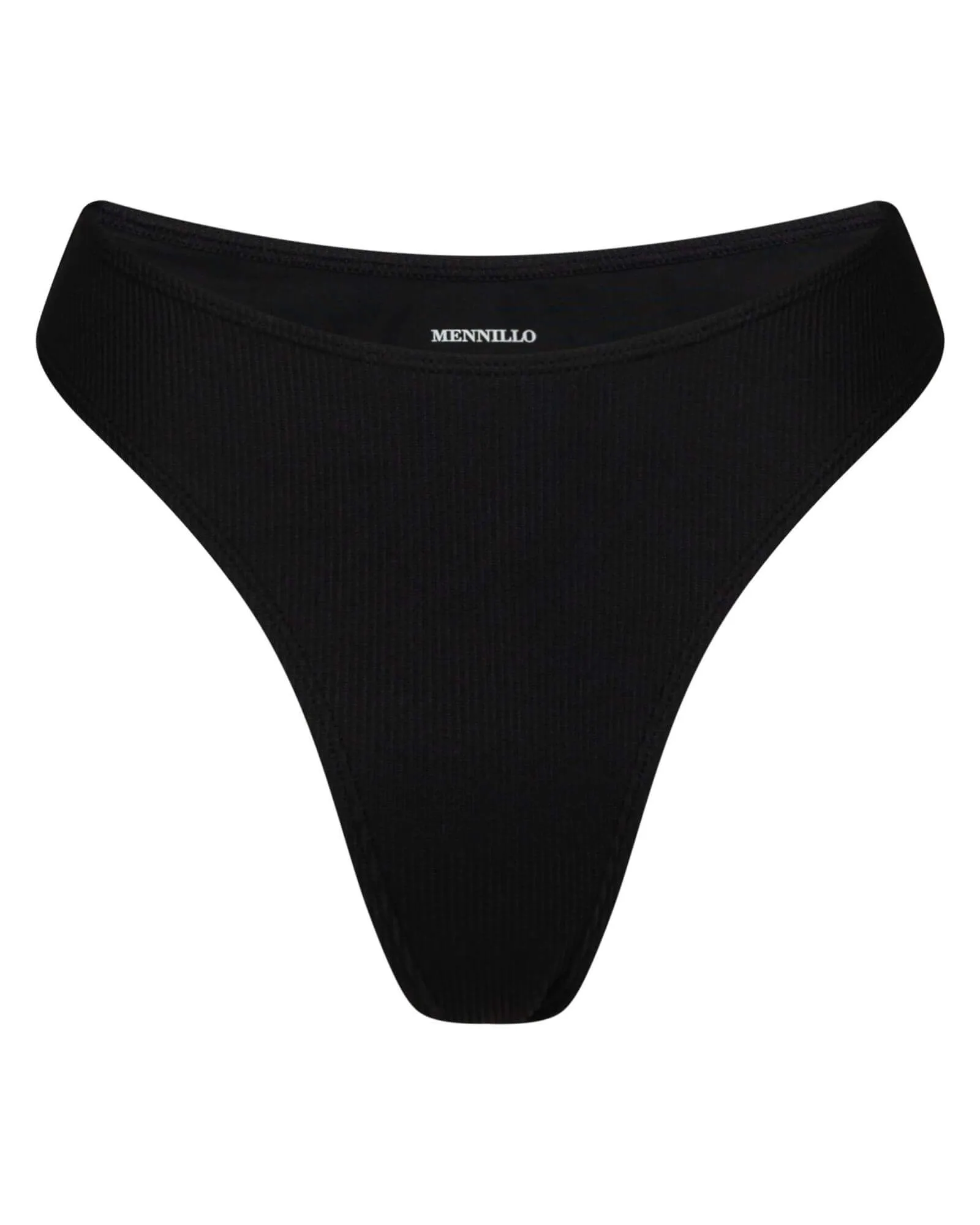 Marina bottom brazilian - Black rib
