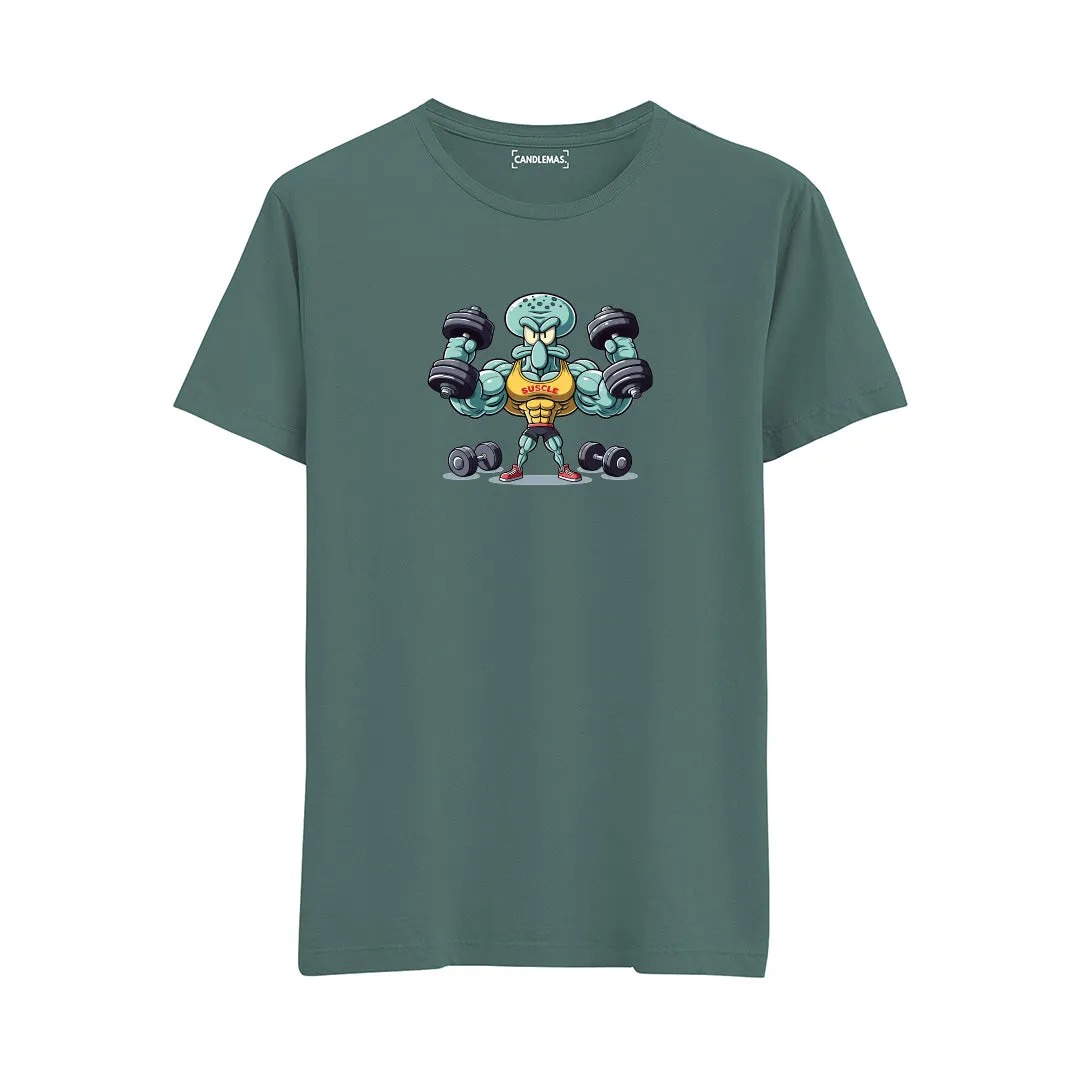 Muscle squidward - Regular Tshirt