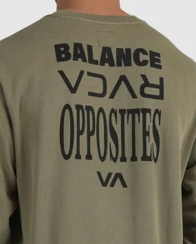 Prize Fight Crewneck Sweatshirt - Dark Olive