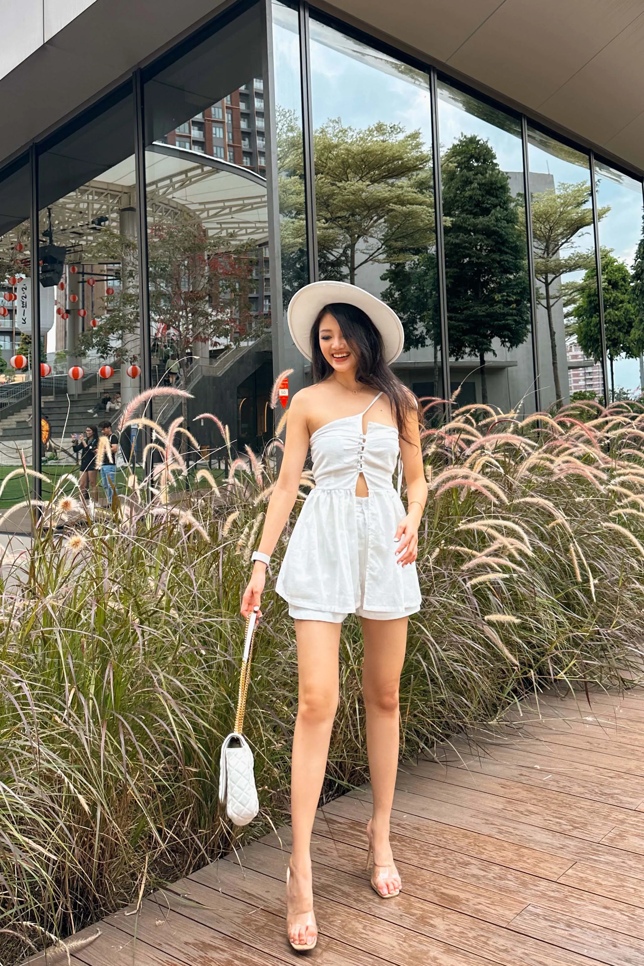 Rysho Flared Linen Shorts Co-ord Set