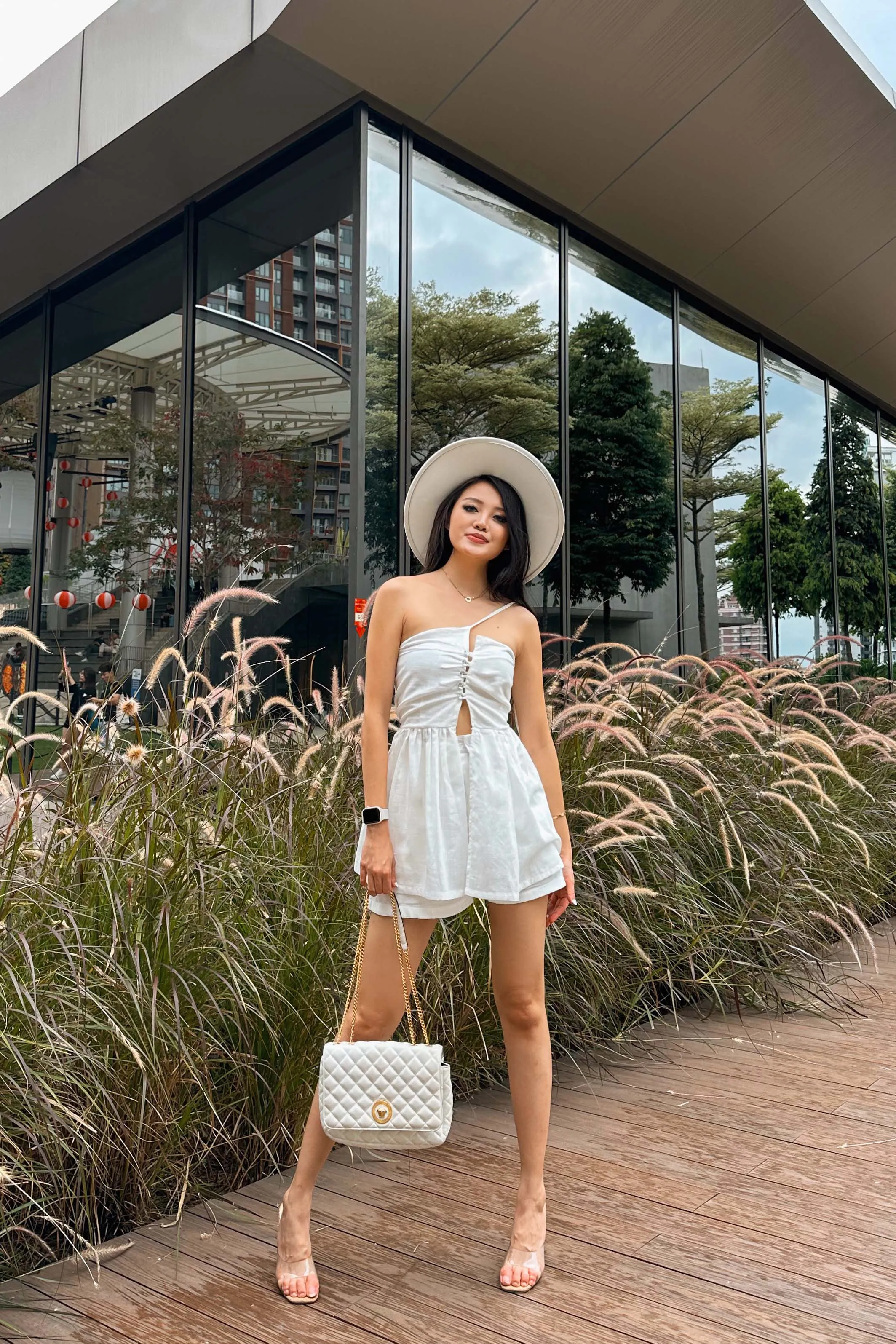 Rysho Flared Linen Shorts Co-ord Set