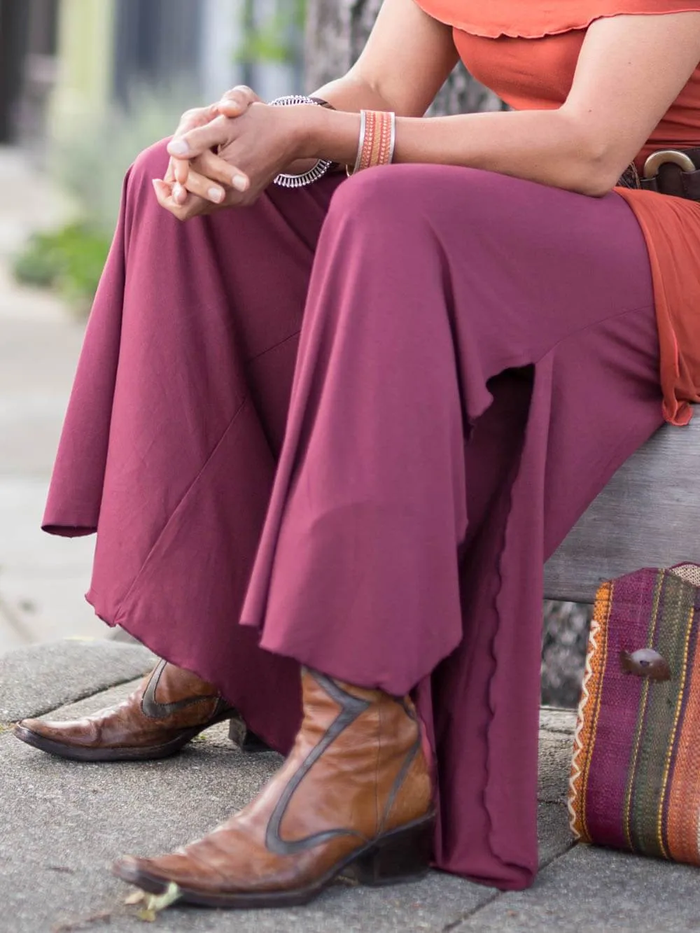 Slit Pants