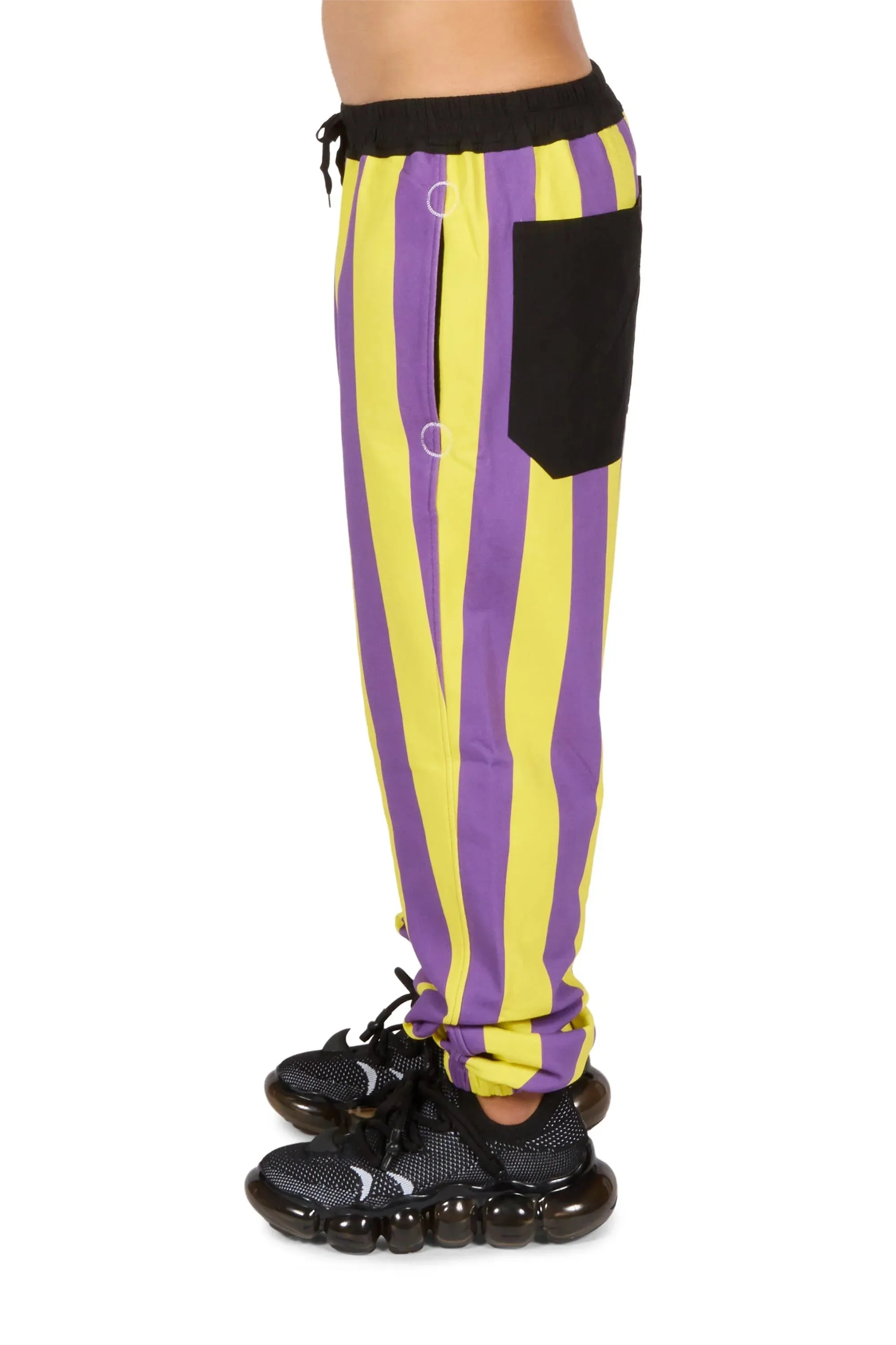Stripe Unisex Pants Jersey