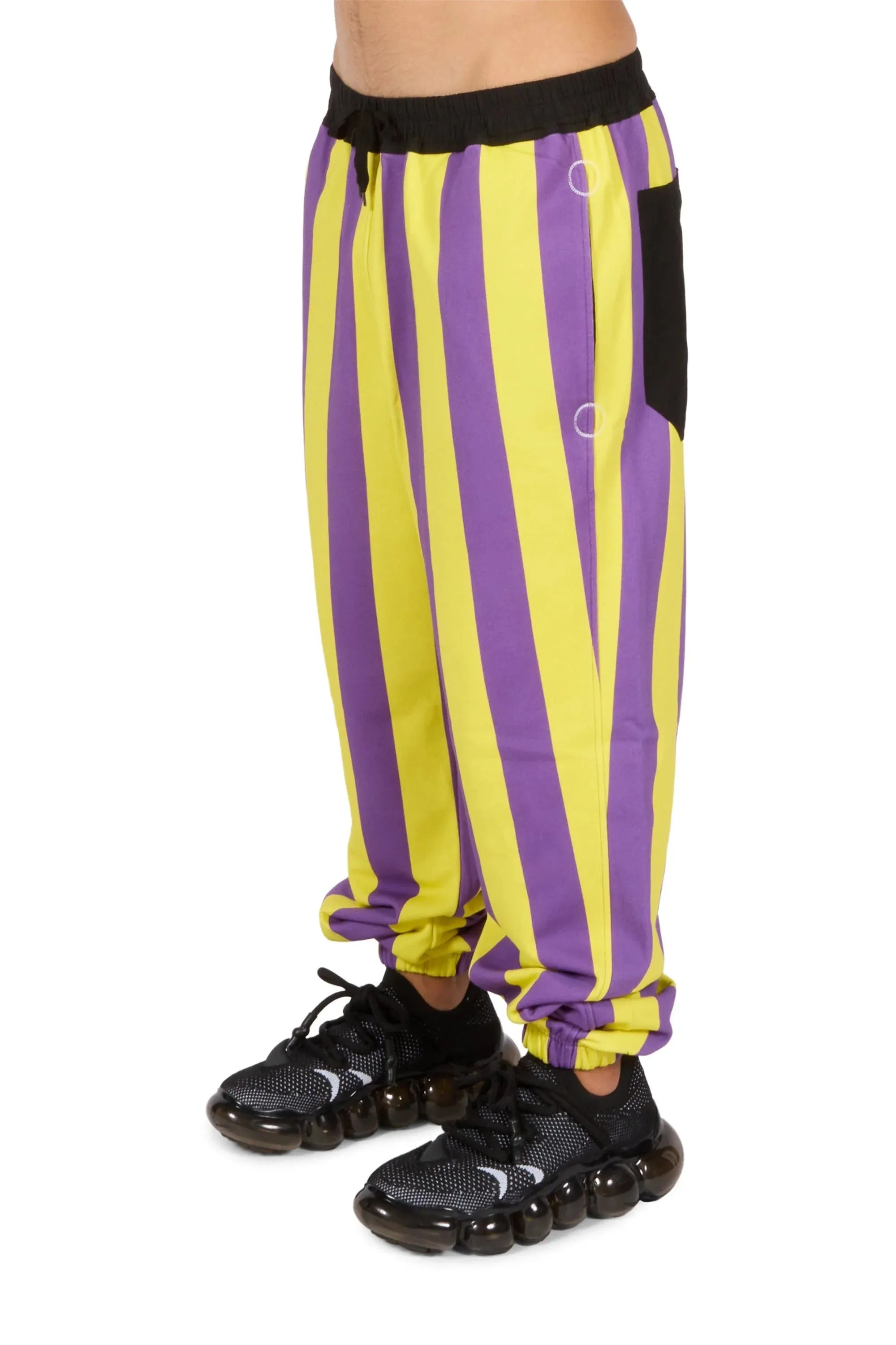 Stripe Unisex Pants Jersey