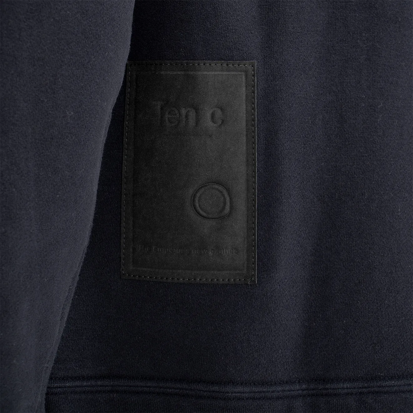 Ten C Crew Sweatshirt Felpa Girocollo Black