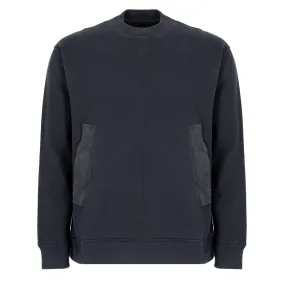 Ten C Crew Sweatshirt Felpa Girocollo Black