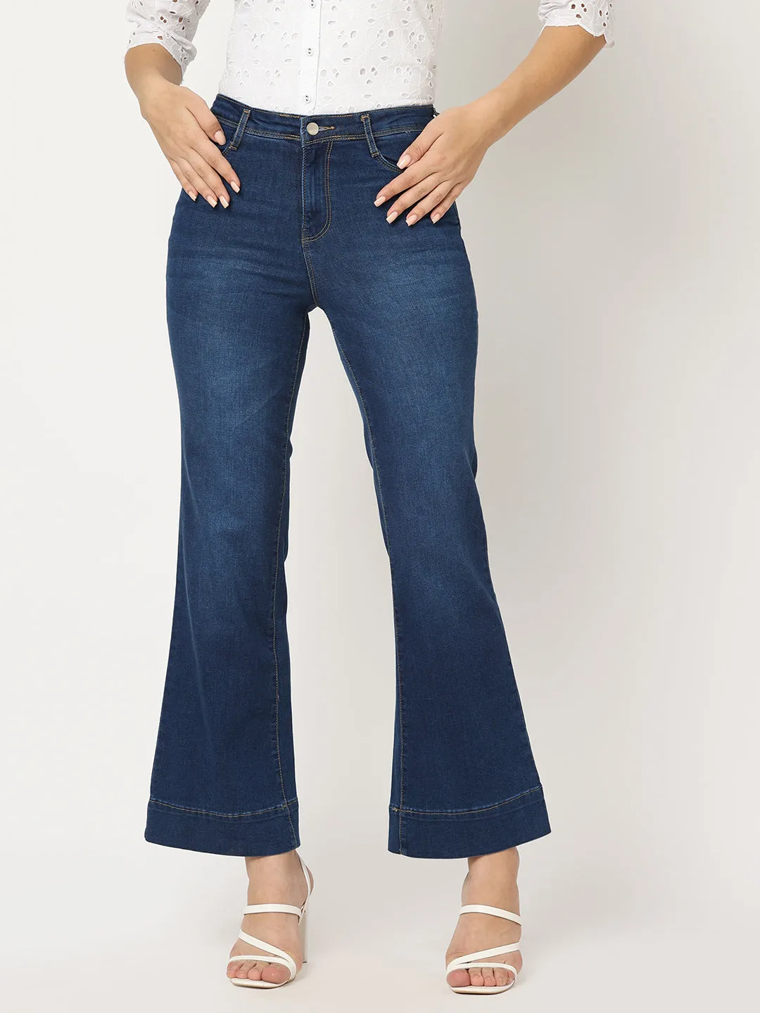 Women High-Rise Flare Jeans