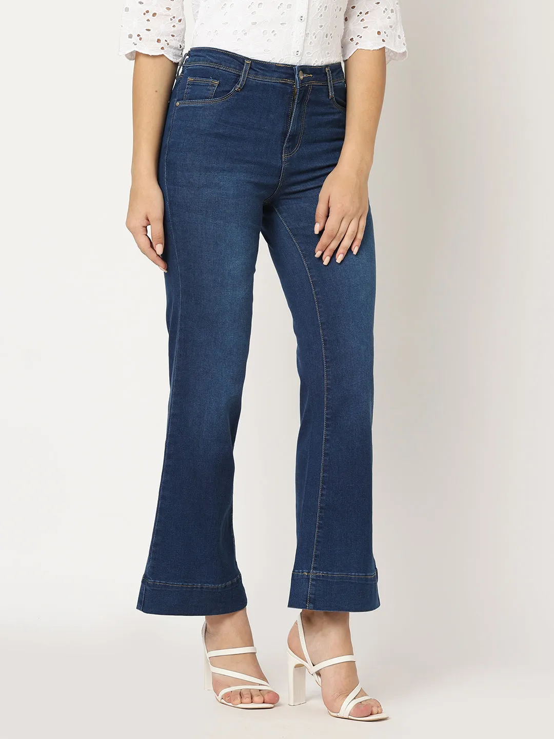 Women High-Rise Flare Jeans