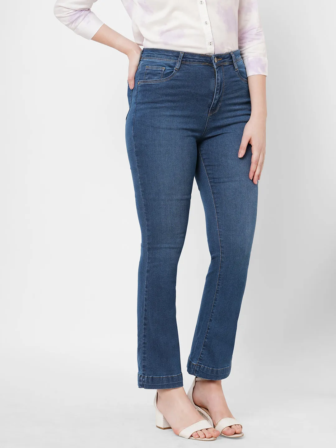 Women High-Rise Flare Jeans
