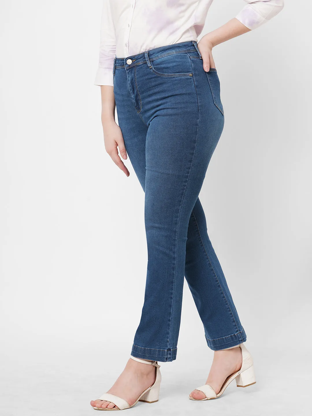 Women High-Rise Flare Jeans