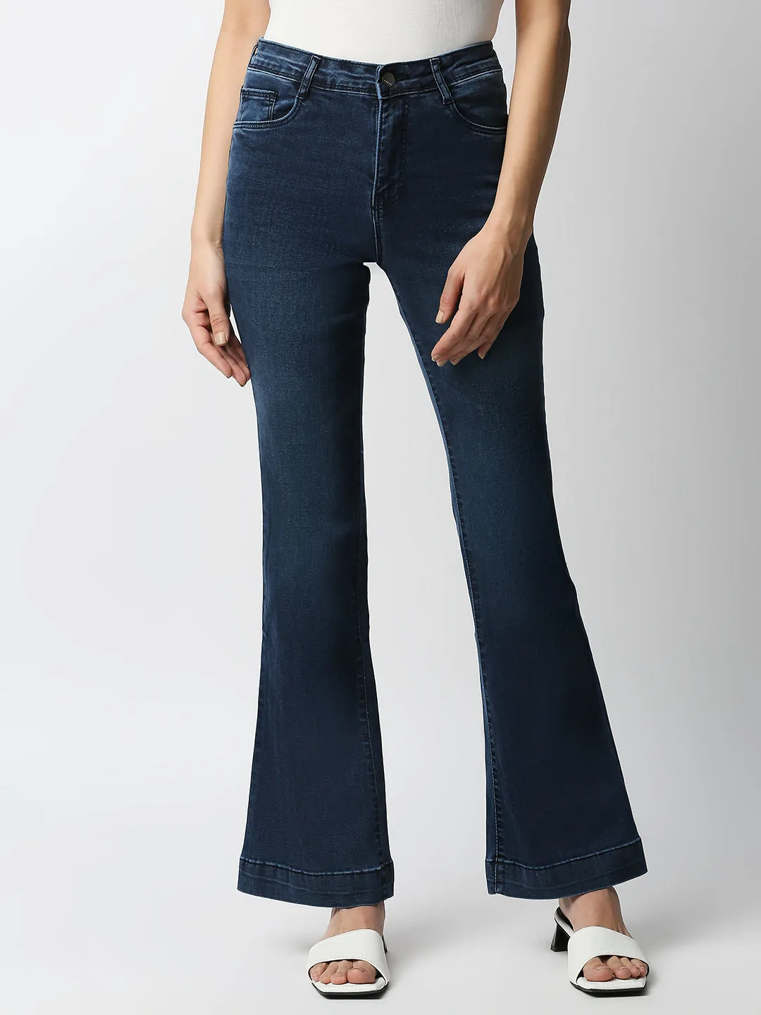 Women High-Rise Flare Jeans