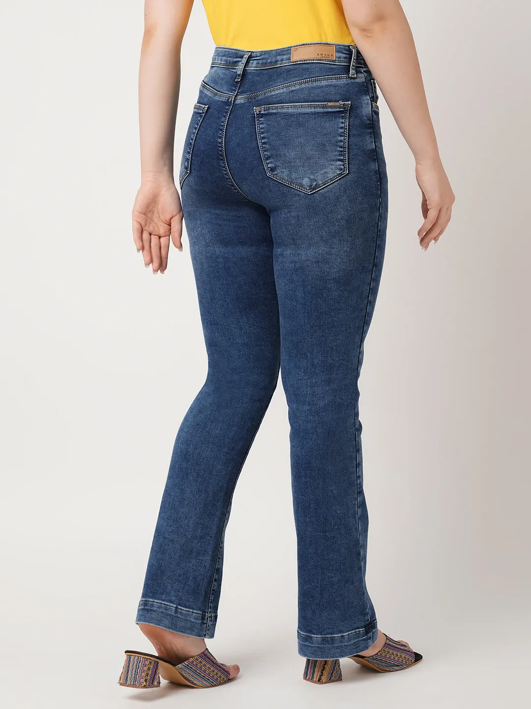Women High-Rise Flare Jeans