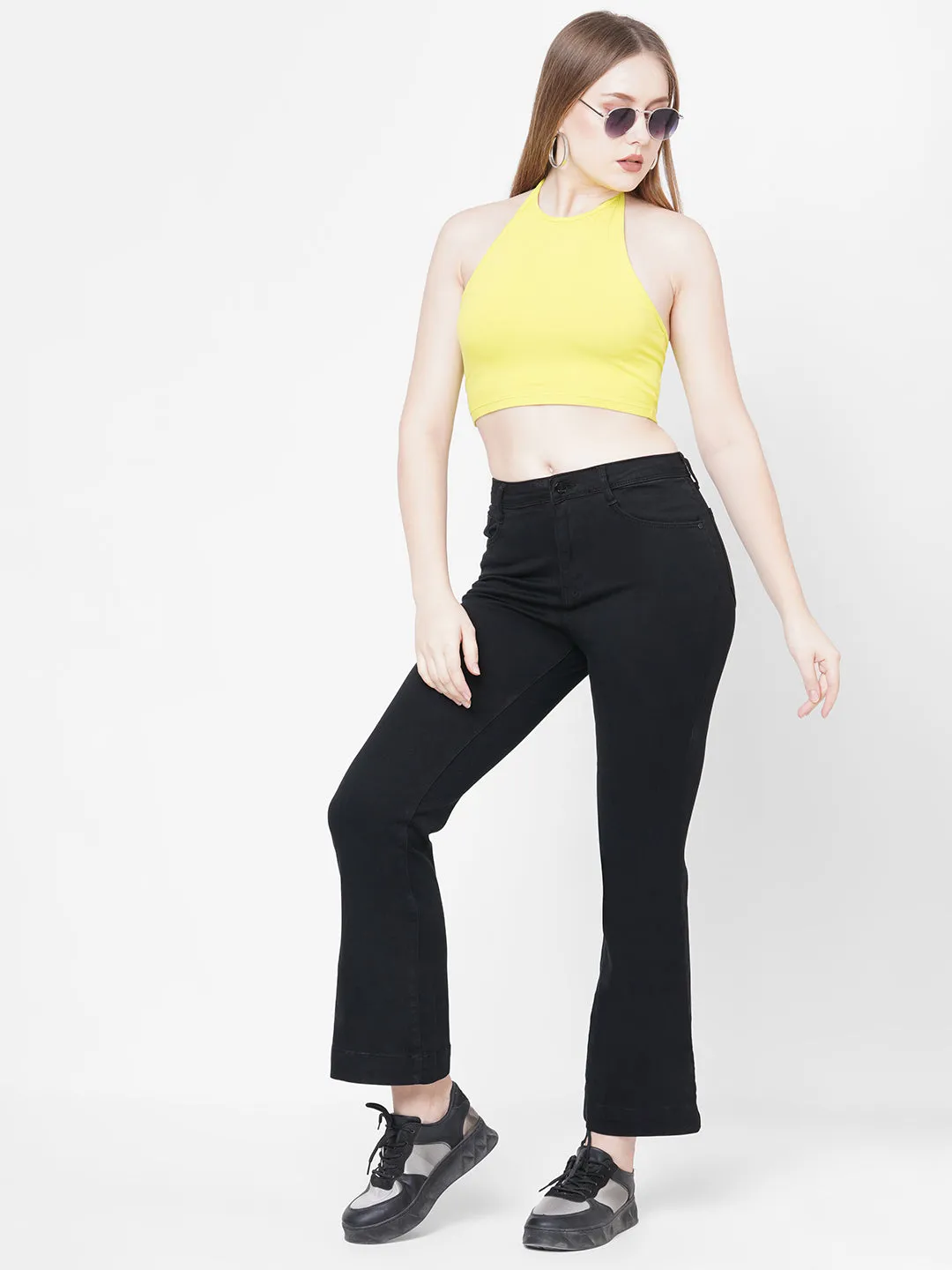 Women High-Rise Flare Jeans