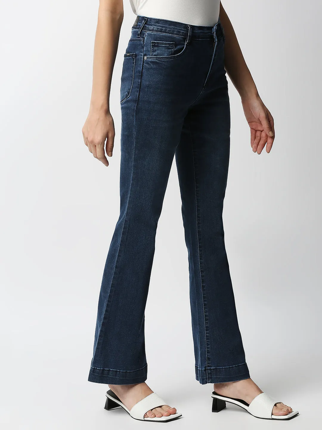 Women High-Rise Flare Jeans