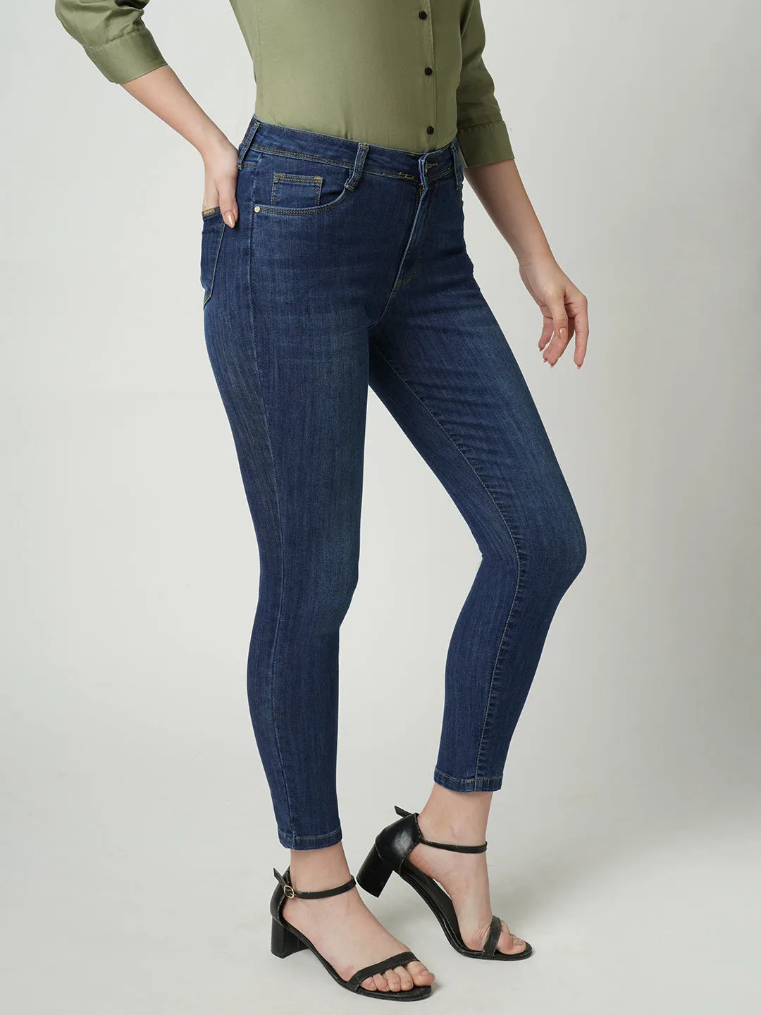 Women High-Rise Skinny Jeans